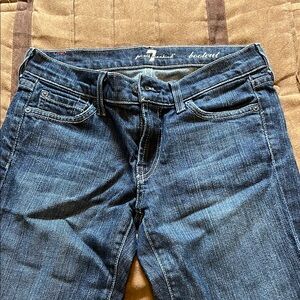 7 For All Mankind Women's Blue Jeans